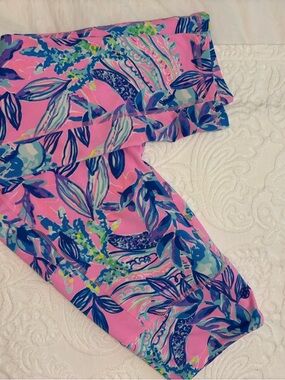 Lilly Pulitzer Luxletic Leggings M Capri length